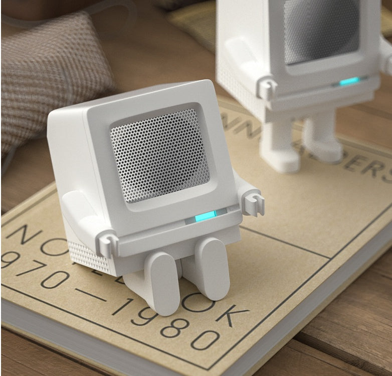 Mini Robot Bluetooth Speaker